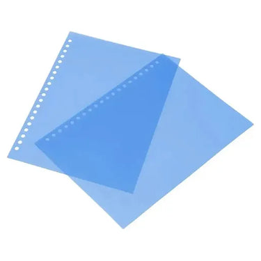 A4 Super Diamond Spiral Binding Sheet Blue - LAMINATION PAPER